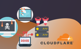 Cloudflare's DDoS protection was bypassed using Cloudflare