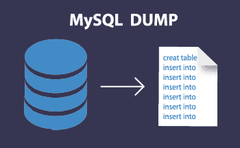 How to do MySQL dump