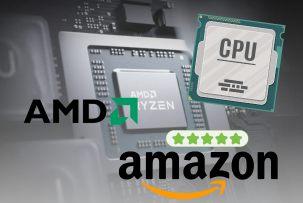 AMD processors are the most popular on Amazon