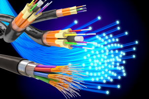 The new optical fiber has a capacity of 125 TB per second